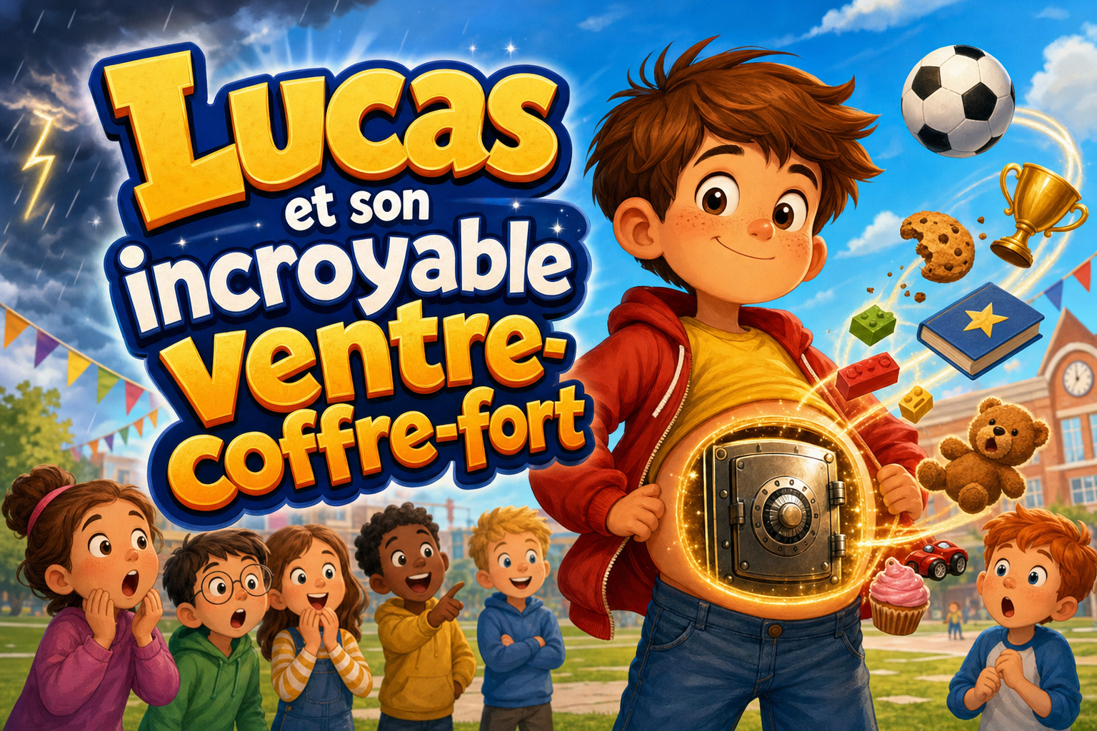 Lucas et son incroyable ventre-coffre-fort — histoire du soir pour enfant
