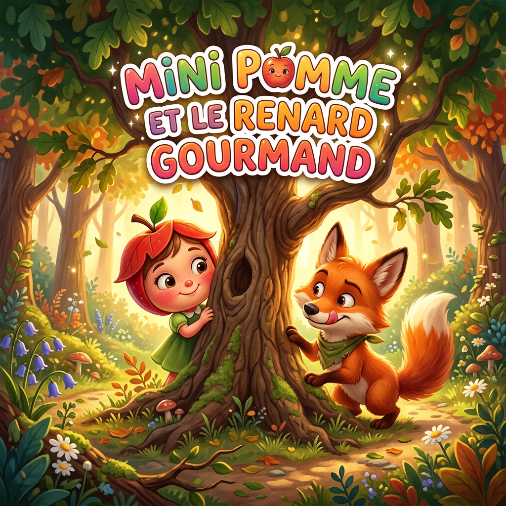 Mini Pomme et le renard gourmand — histoire pour enfant