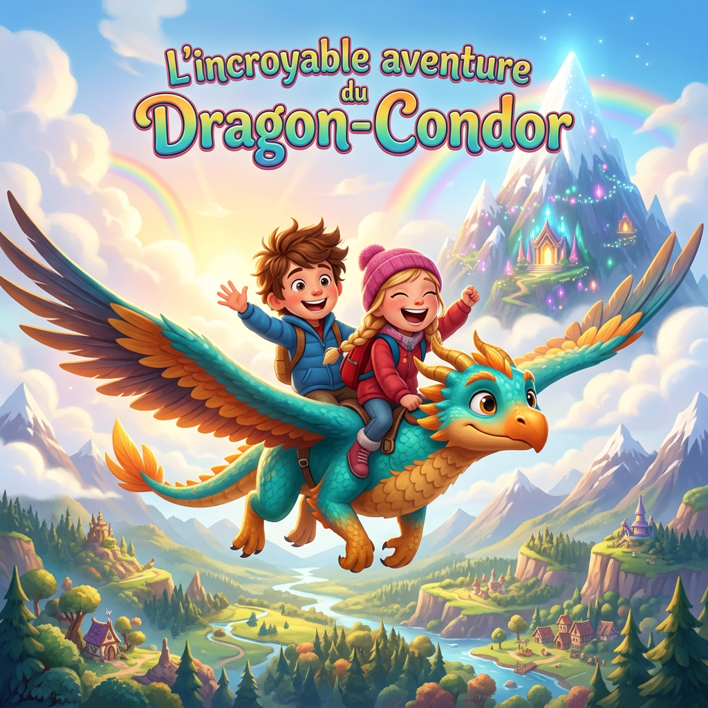 L'incroyable aventure du Dragon-Condor — histoire pour enfant
