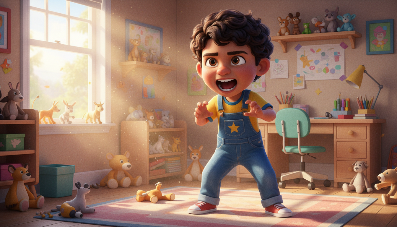 histoire du soir pour enfant Marcel et le cirque des rêves en or Marcel, le petit lion