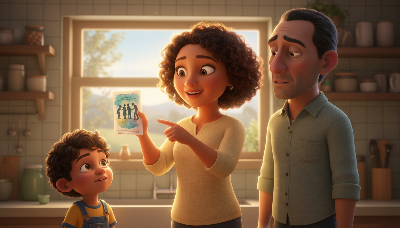 histoire du soir pour enfant Marcel et le cirque des rêves en or L'idée de maman