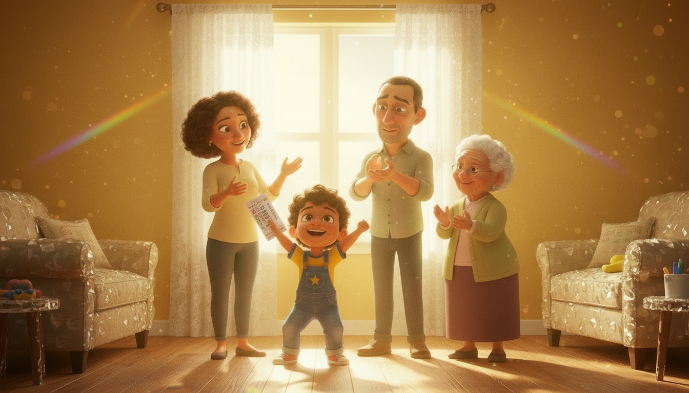 histoire du soir pour enfant Marcel et le cirque des rêves en or Le palais de cristal