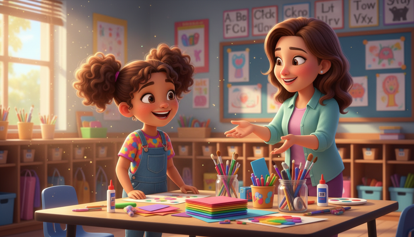 histoire du soir pour enfant Zébulon le petit zèbre bleu magique Le défi de la maîtresse