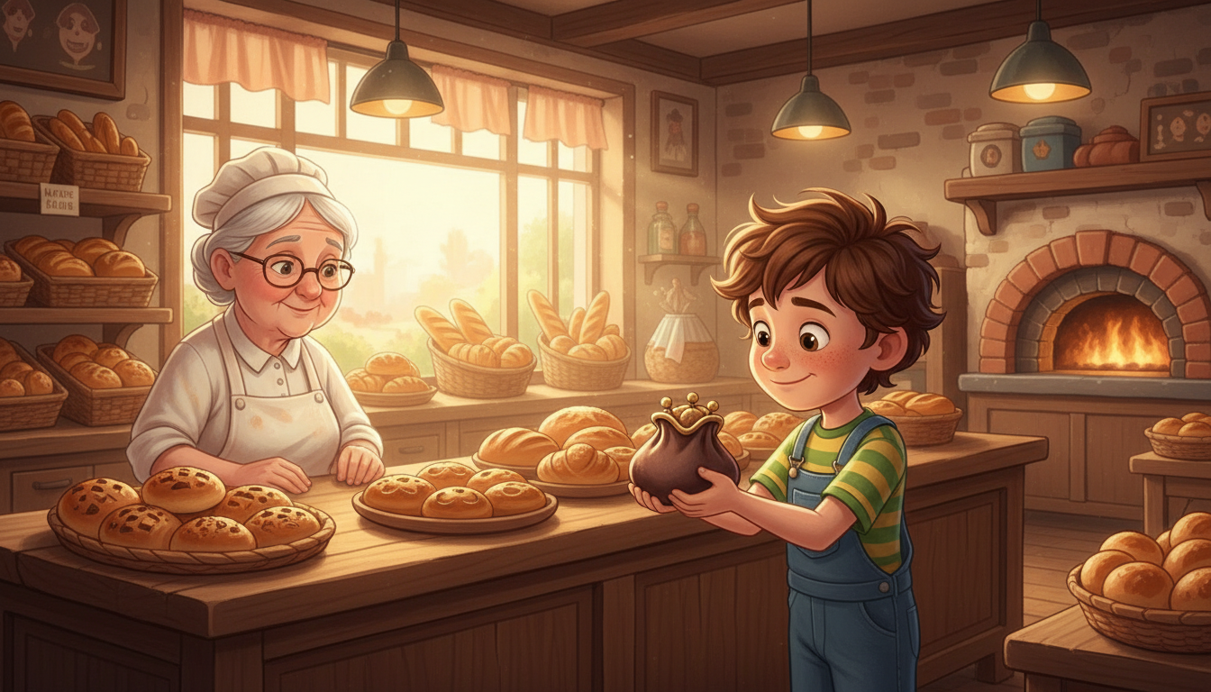 histoire du soir pour enfant Théo et le secret des bonbons interdits Le courage et les excuses