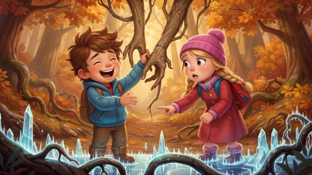 histoire du soir pour enfant L'incroyable aventure du Dragon-Condor La Forêt des Murmures