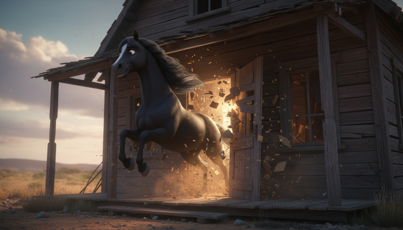 histoire du soir pour enfant Wendy et le secret des chevaux qui parlent L'évasion de Tonnerre