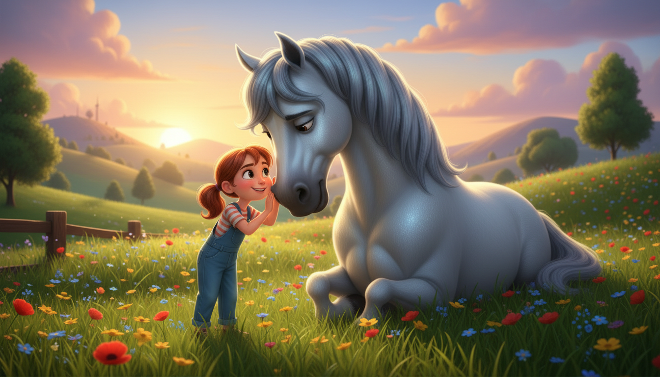 histoire du soir pour enfant Wendy et le secret des chevaux qui parlent Le Secret de Wendy