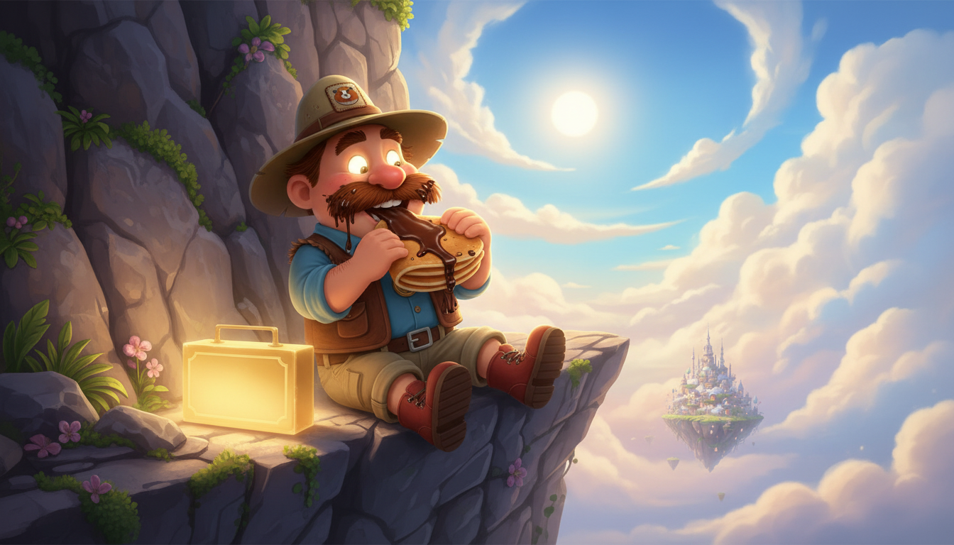 histoire du soir pour enfant Cochondin Dundee et la cité des nuages L'énergie du chocolat